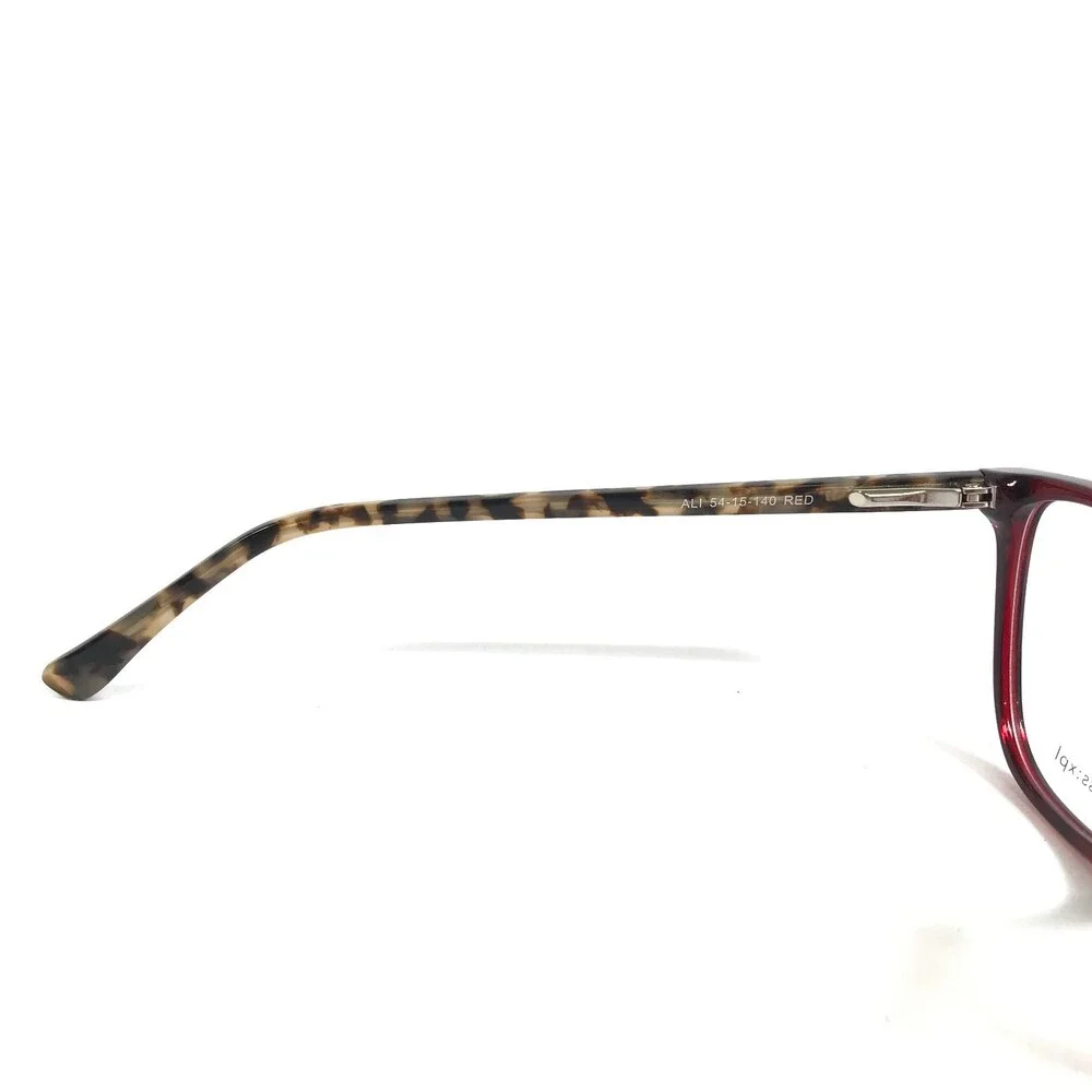 Success Eyeglasses Frames ALI RED Tortoise Cat Eye Full Rim 54-15-140